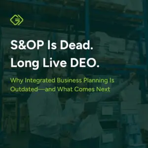 S&OP Is Dead Whitepaper