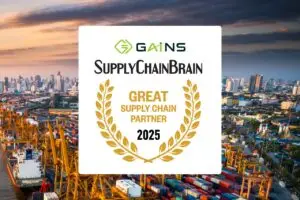 GAINS Named a 2025 Great Supply Chain Partner by SupplyChainBrain