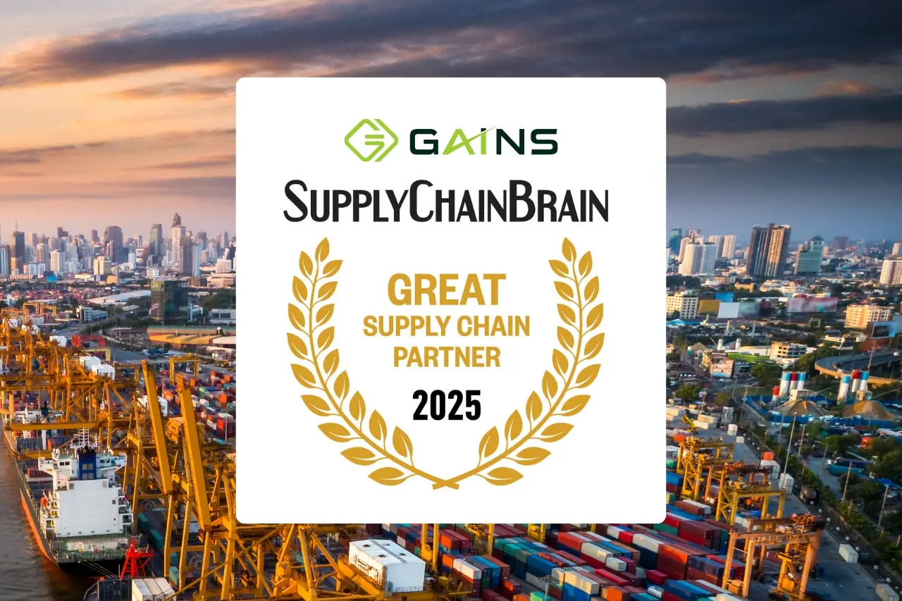 GAINS Named a 2025 Great Supply Chain Partner by SupplyChainBrain